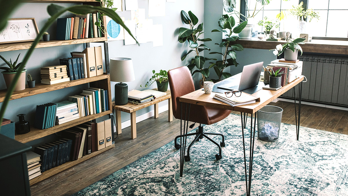 Homeoffice einrichten, ein Homeoffice-Platz