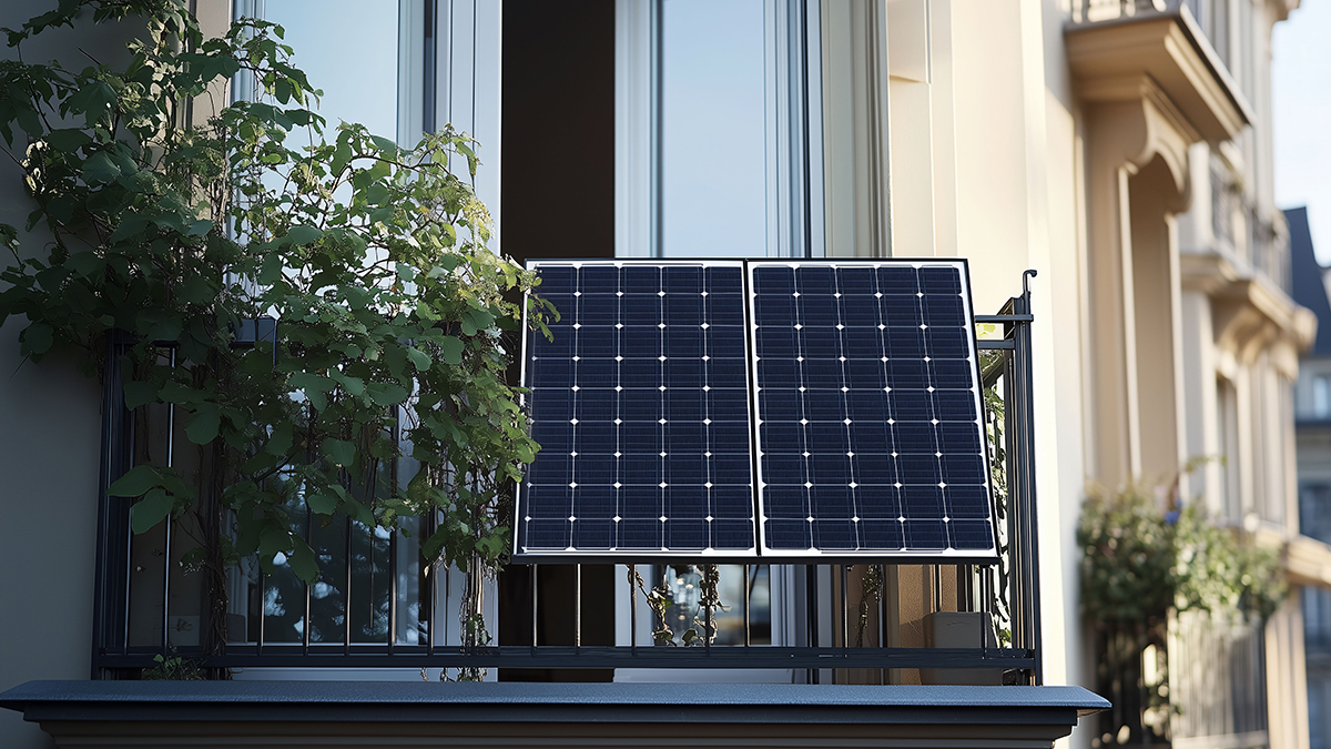 Deutsche lieben Balkonkraftwerke. Es wurden bereits weit über eine Million in Deutschland installiert. Foto: stock.adobe.com / Jearu