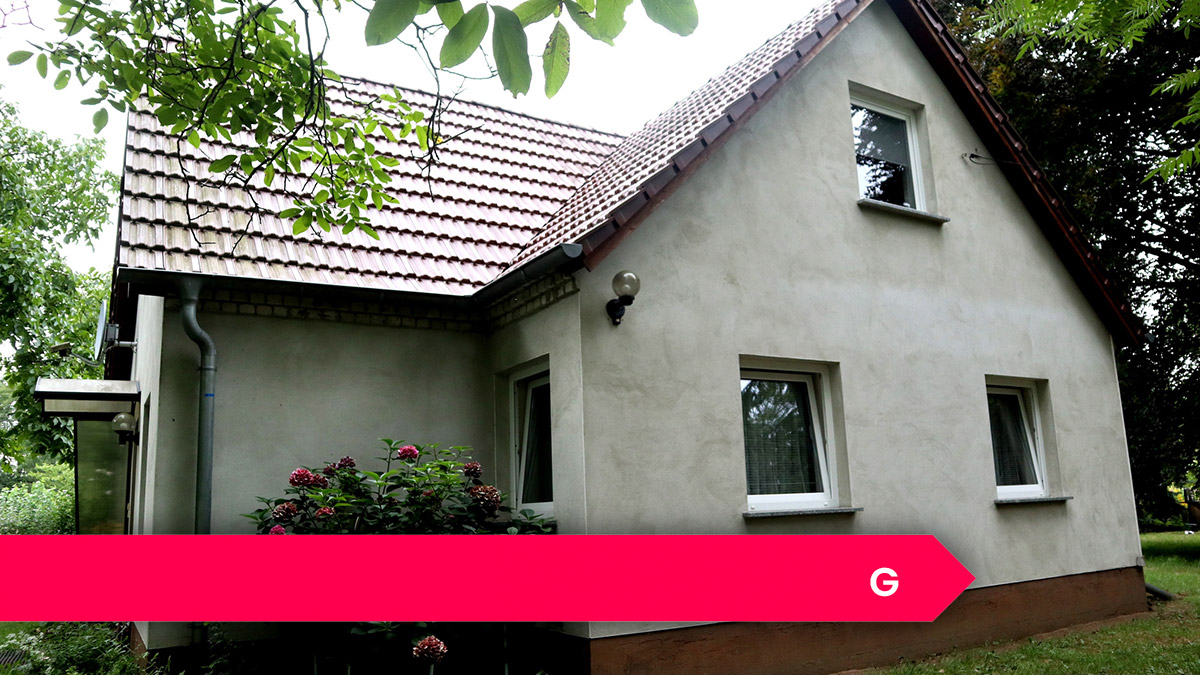 Energieeffizienzklasse G, eine Immobilie der Energieeffizienzklasse G