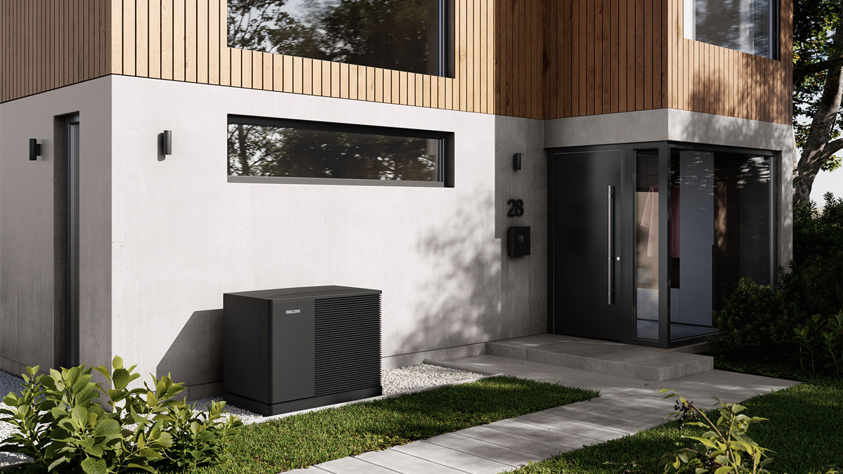 Schöne Wärmepumpe, Wärmepumpe von Stiebel Eltron