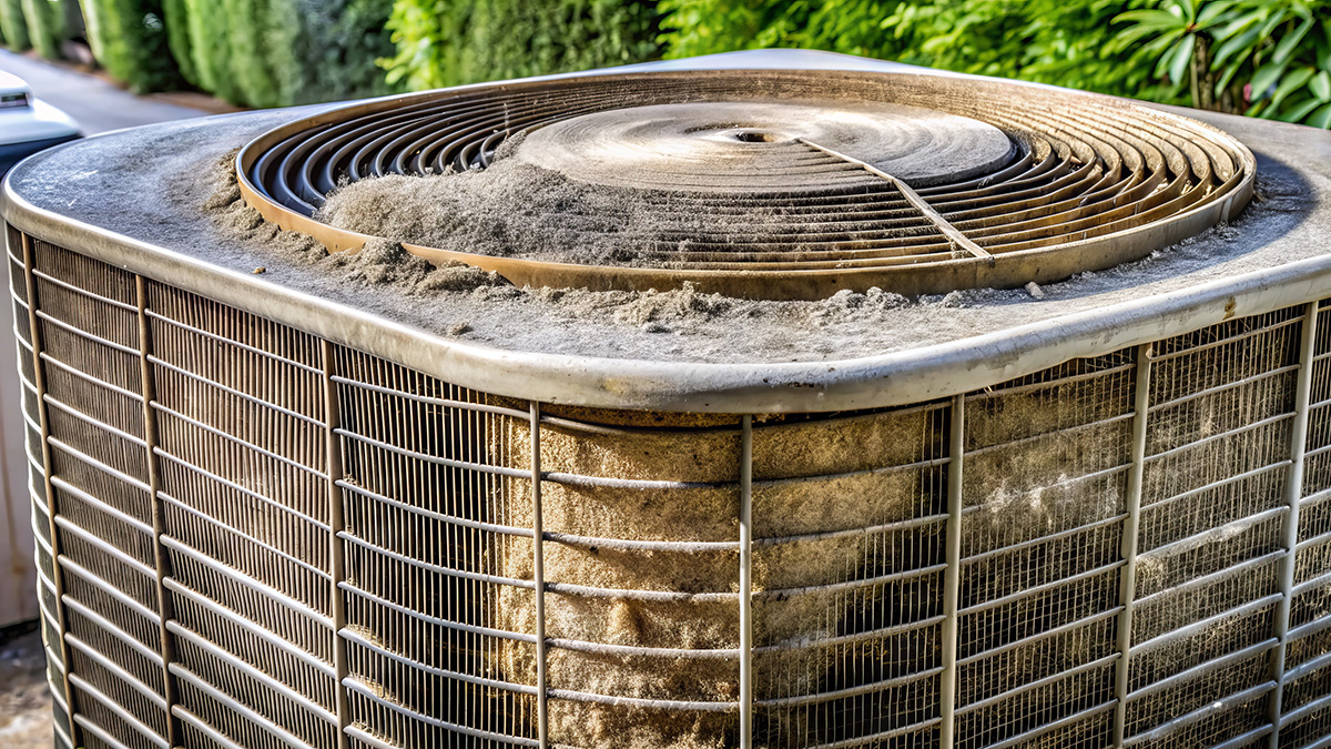 verschmutzter Luftfilter