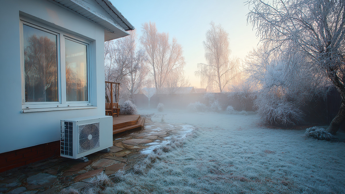 Wärmepumpe niedrige Temperaturen, Wärmepumpe bei Frost