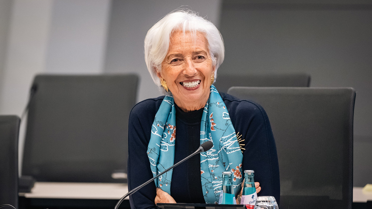 Christine Lagarde, Präsidentin der EZB