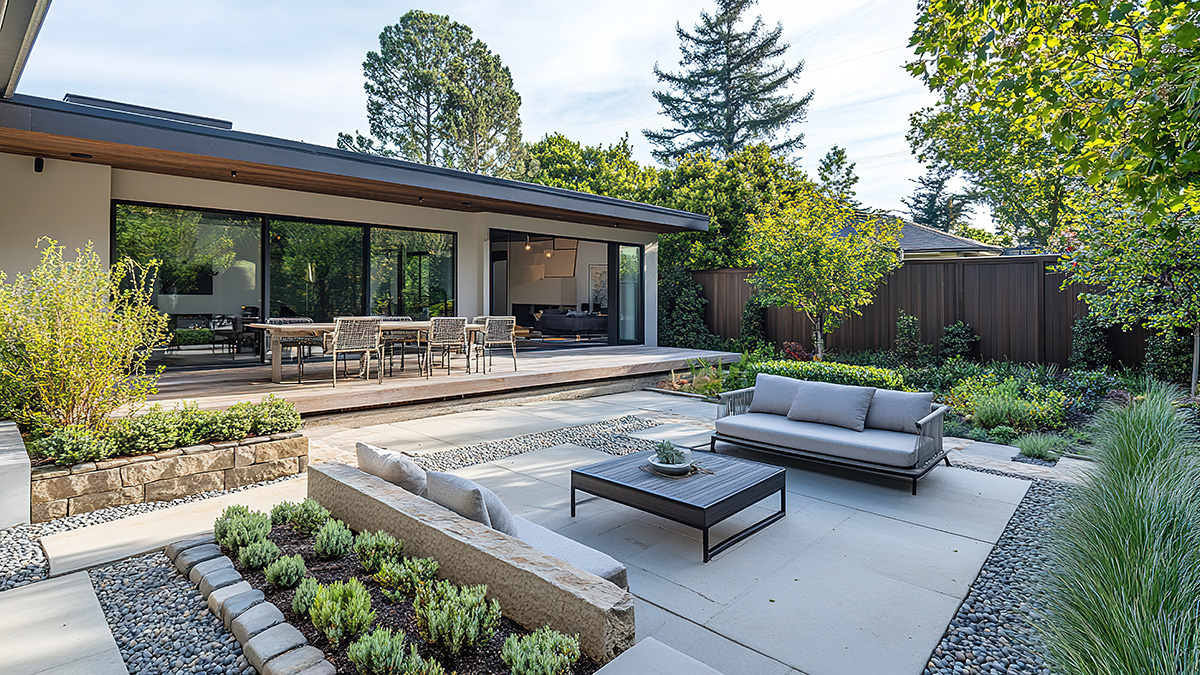 Garten ohne Rasen, Garten ohne Rasen und trotzdem mit viel grün