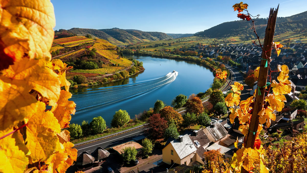 Schönste Regionen im Herbst, Moselregion im Herbst