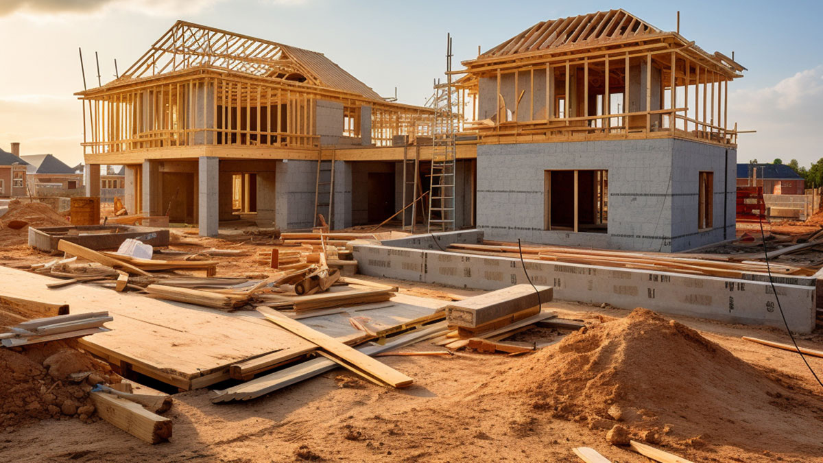 Ist der Bauträger pleite, liegen die Baustellen danach brach. 