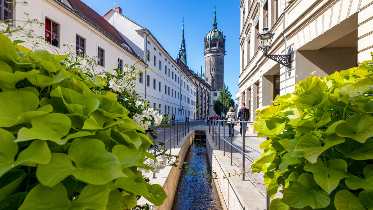 Wittenberg ist ein Paradebeispiel, wie historische Städte erneuert wurden.