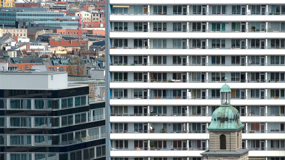 Mietkompass Berlin-Wahl, Wohnblock in Berlin