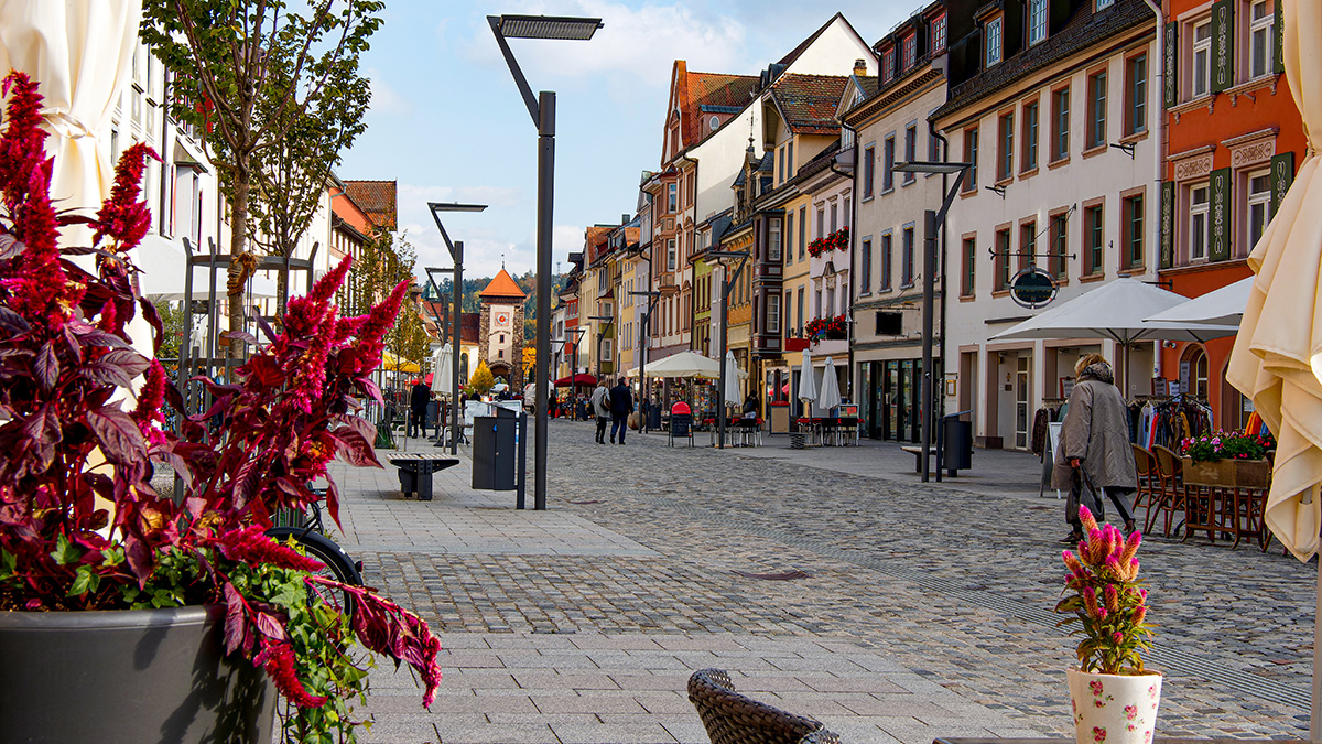 Mittelstädte Miete BaWü, Innenstadt von Villingen-Schwenningen