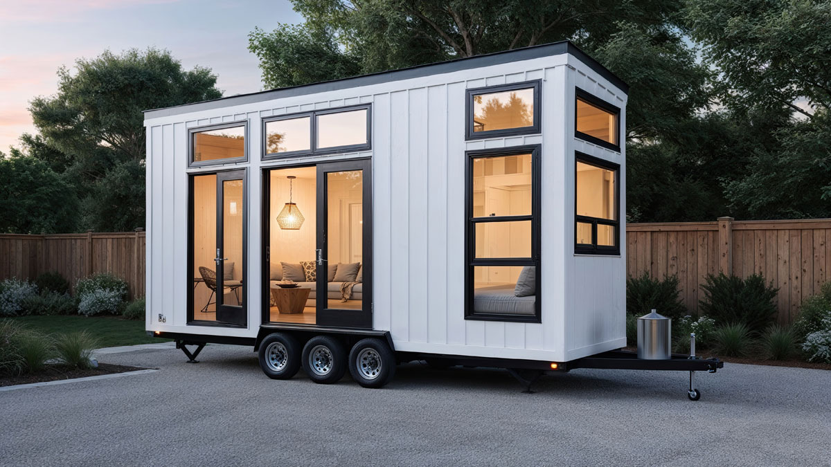 Ein Tiny House auf Rädern