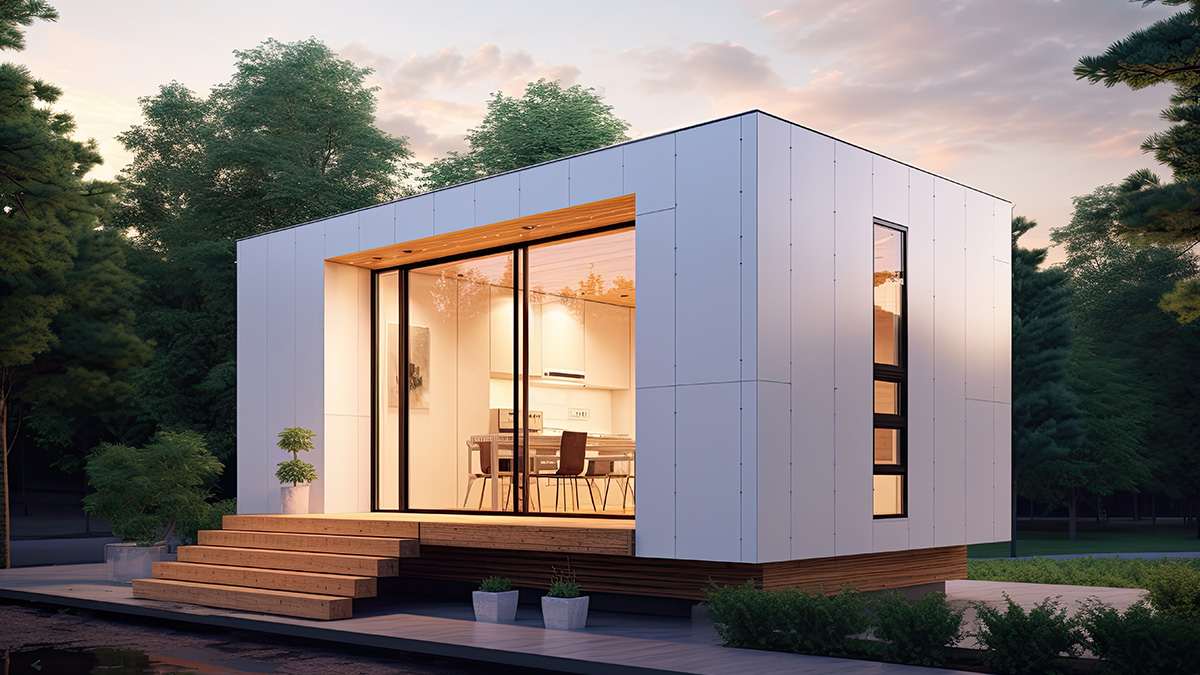 Tiny House trifft Bauhaus: Wie klare Linien kleinen Raum ganz groß