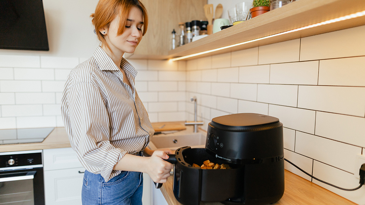 Backofen versus Airfryer
