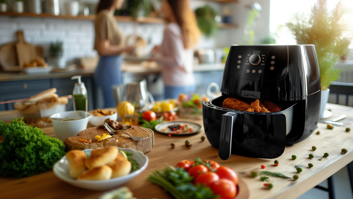 Black Week 2025 Wohnen, ein Airfryer