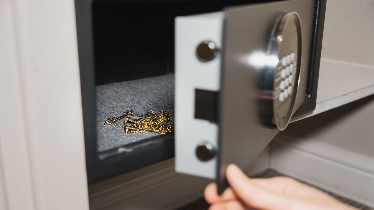 Gold zuhause, Gold in Tresor