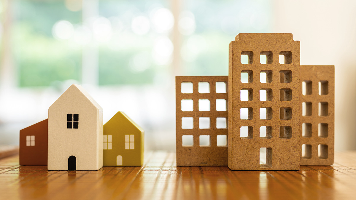 Was ist für dich die bessere Wahl? Haus oder Wohnung?