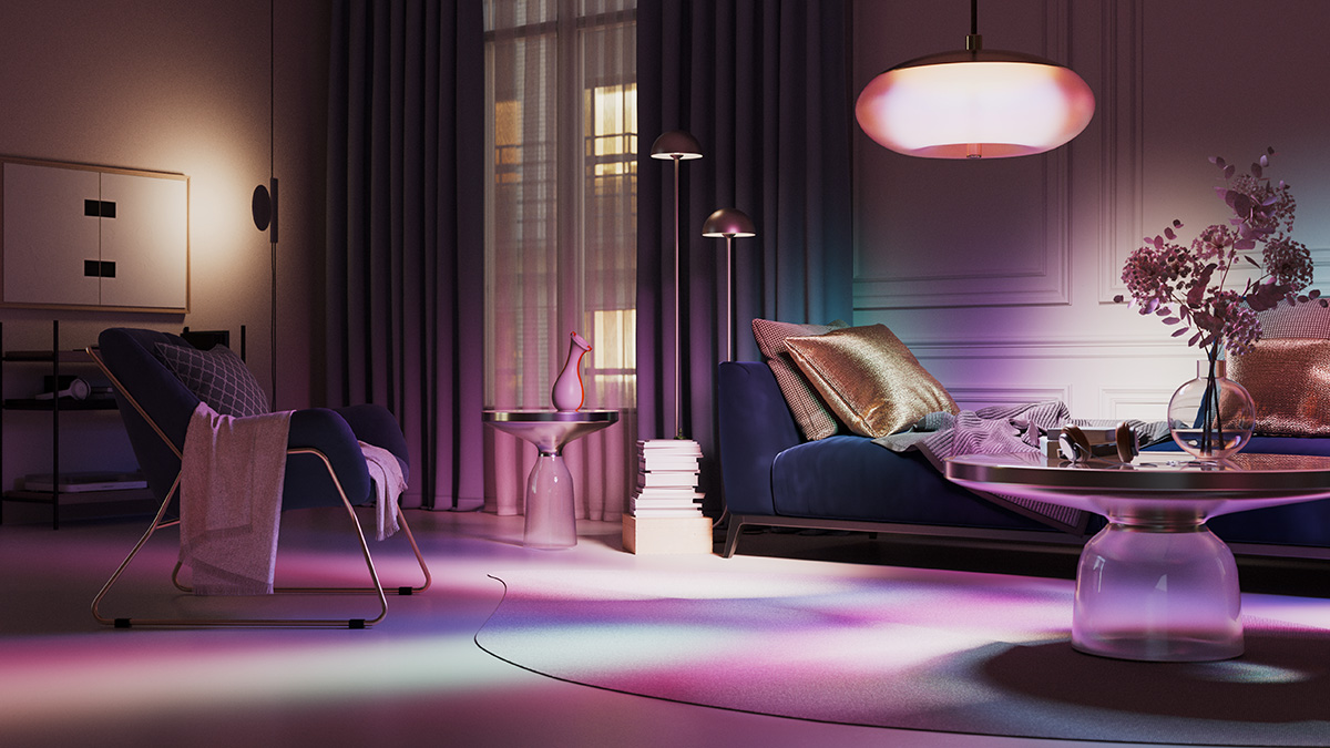 Ein Multisensory Wohnzimmer 