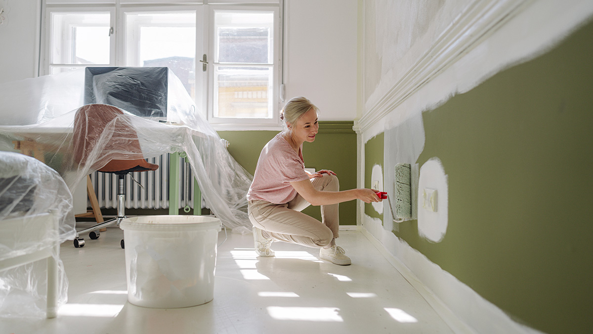 Diese Tipps helfen dir bei Wandanstrich