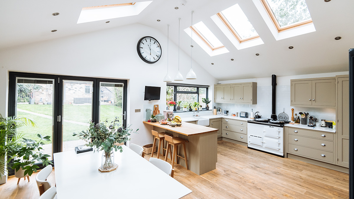 Zeitumstellung: Gemütliches Zuhause in der Wohnküche.