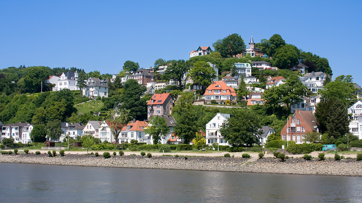 Blankenese: Villen, Elbblick und viel Grün prägen den Hamburger Stadtteil wie kaum einen anderen in Hamburg.