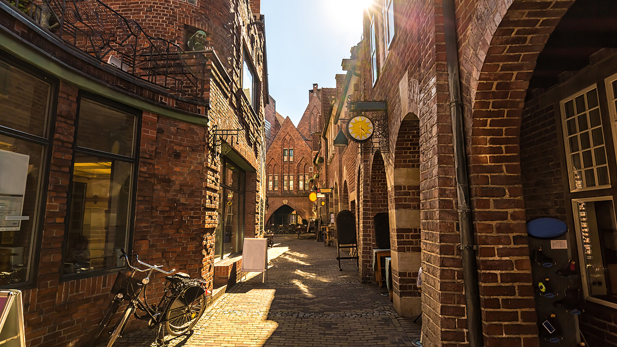 Blick in die bremer Innenstadt