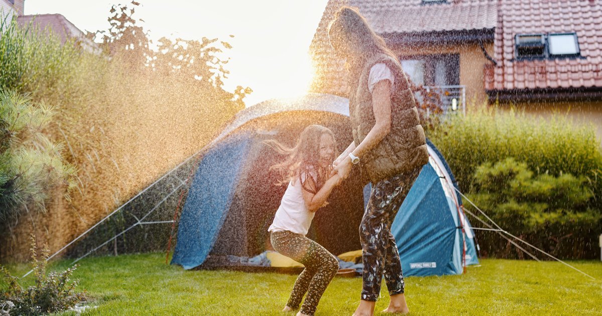 Garten-Camping: Mach dein Zuhause zum ultimativen Spielplatz fr deine  Kinder