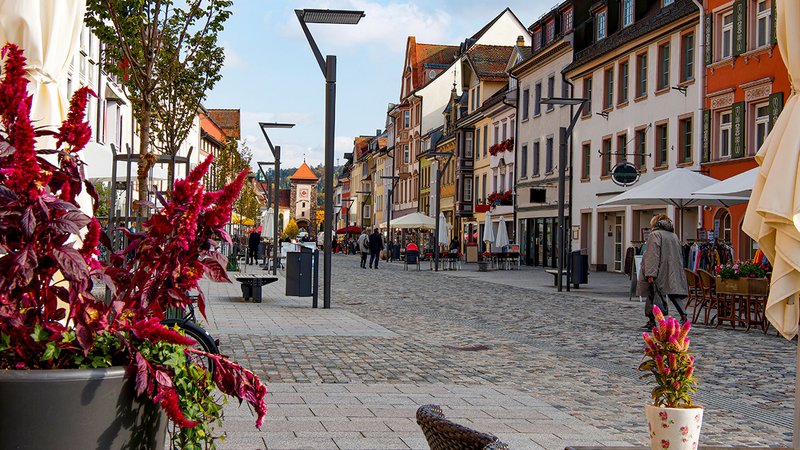 Mittelstädte Miete BaWü, Innenstadt von Villingen-Schwenningen