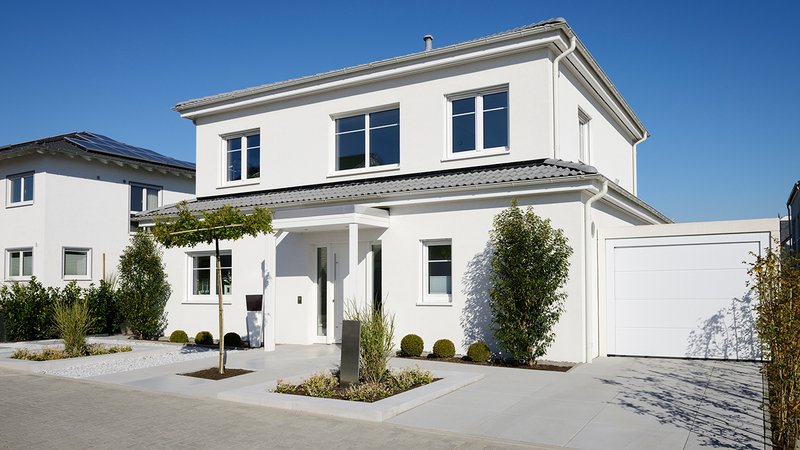 Baufinanzierung mit Lebensversicherung, Neubau-Einfamilienhaus