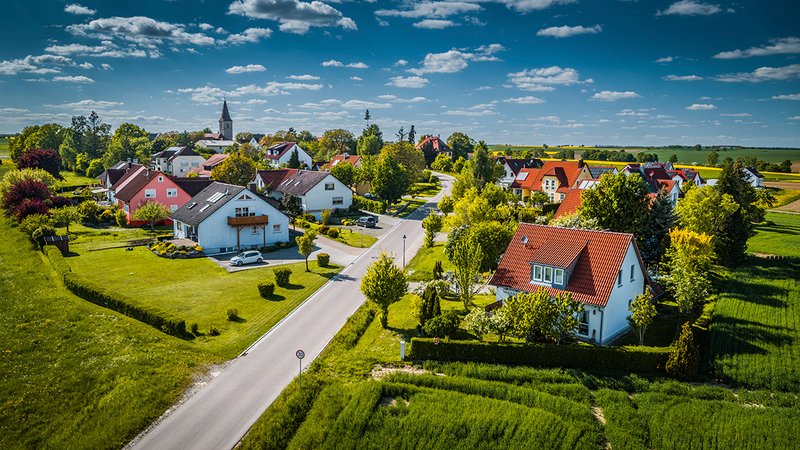 Raus aufs Land: Wieviel spart das?