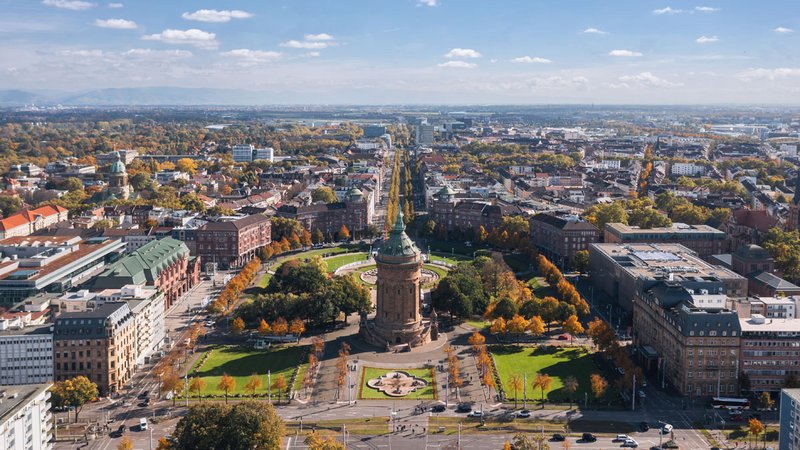 Der Wasserturm von Mannheim