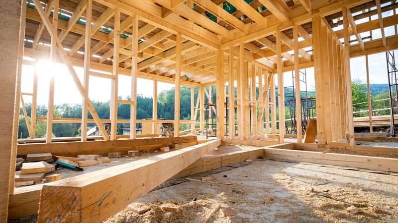 Zirkuläres Bauen, Holzkonstruktion