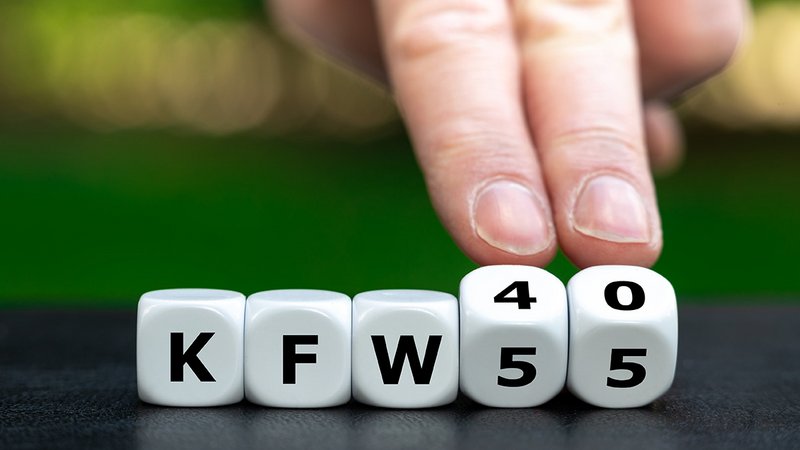 KfW 55 Comeback, Würfel mit KfW 40 und KfW 55