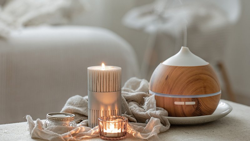 Signature-Raumduft, Kerze und Diffuser mit Raumduft