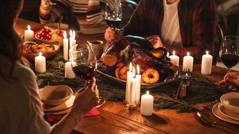Checkliste Feiertage, Weihnachtsessen mit Verwandten