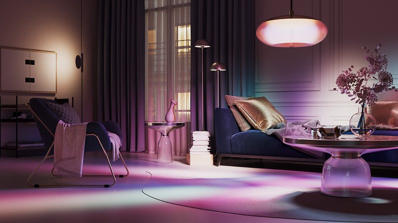 Ein Multisensory Wohnzimmer 