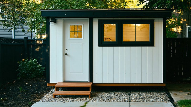 Eltern ins Tinyhaus im Garten?