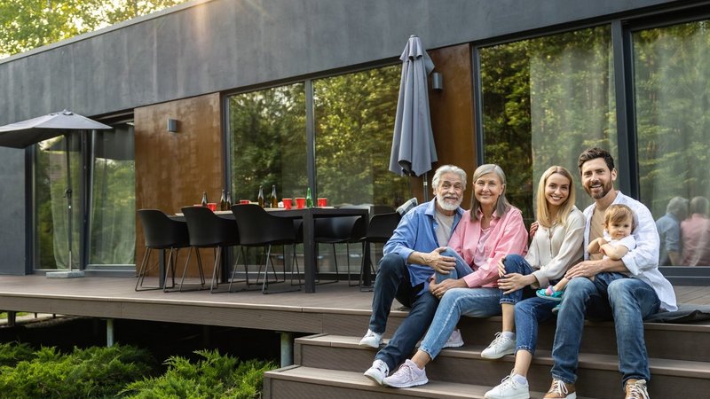 Hausverkauf auf Raten in der Familie