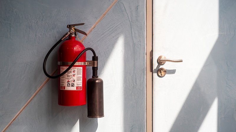 Pflicht Feuerlöscher, ein Feuerlöscher in der Wohnung
