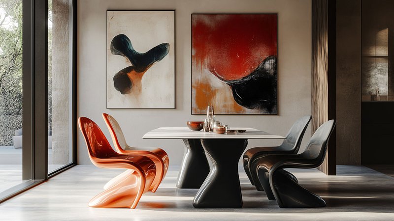 Statement Pieces, Esszimmer mit Statement Pieces