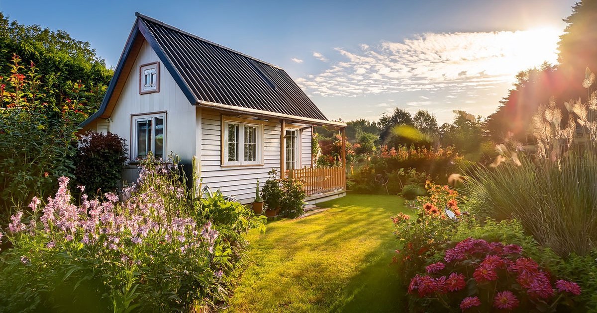Tiny House kleiner Garten? Mit diesen Ideen wird s auch draußen