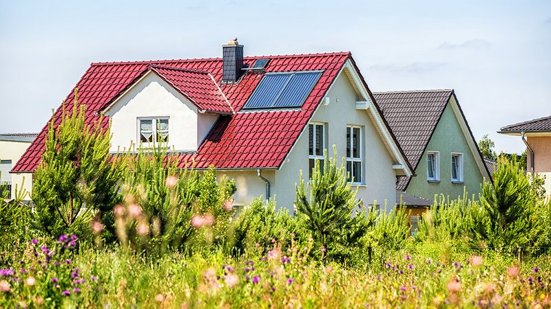 Sweet Spot Preis Effizienz, zwei Einfamilienhäuser