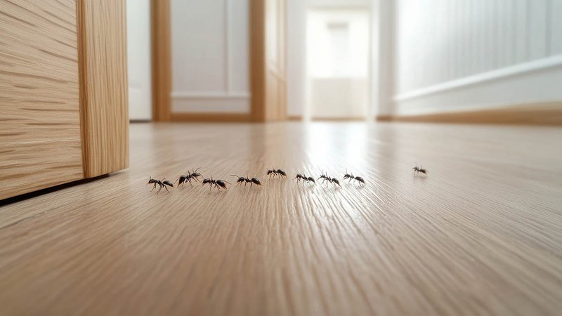 Ameisenstraße in einer Wohnung