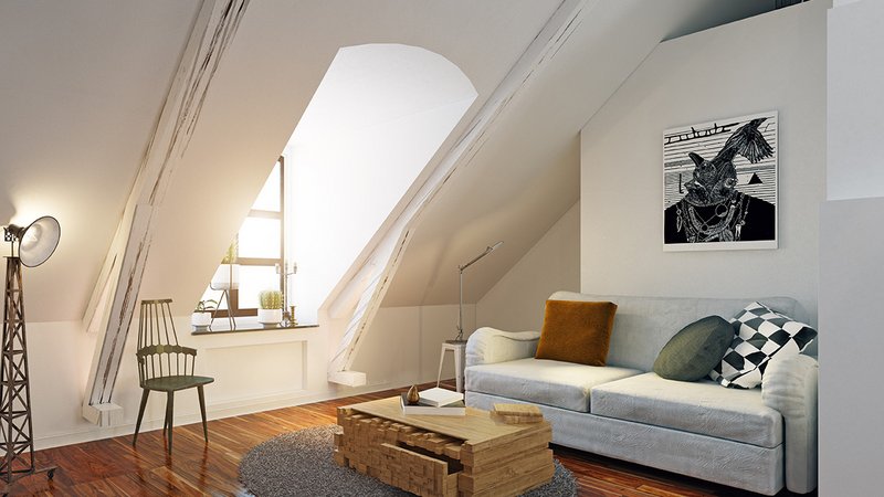 Auch kleine Räume können effizient eingerichtet werden.