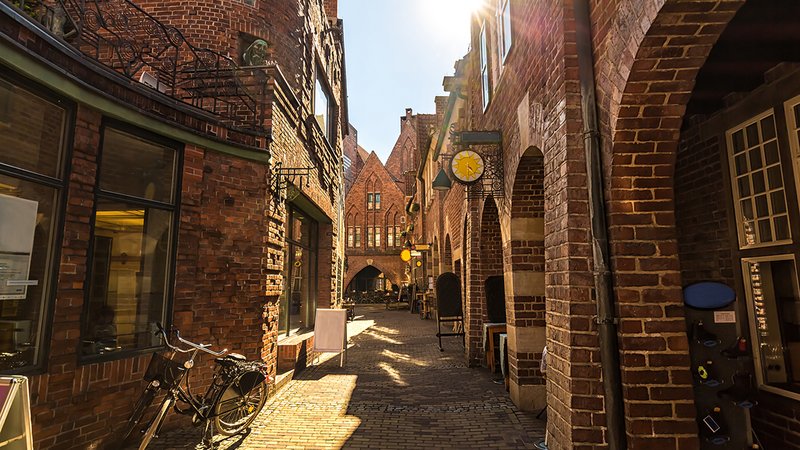 Blick in die bremer Innenstadt