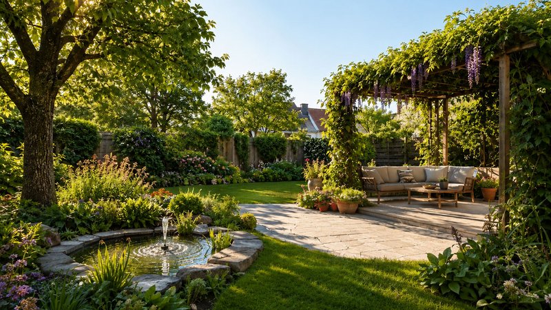 Klimaanlage für den Garten
