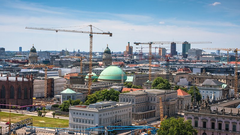 Berlin an einem Sommertag