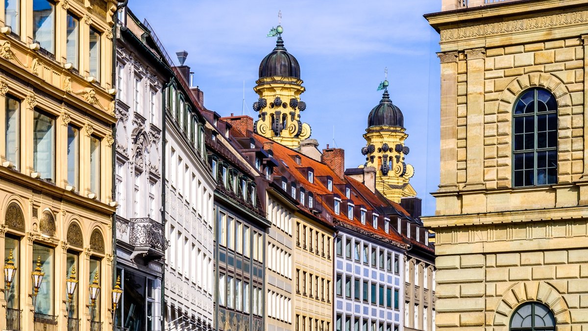 Die Münchener Residenzstraße