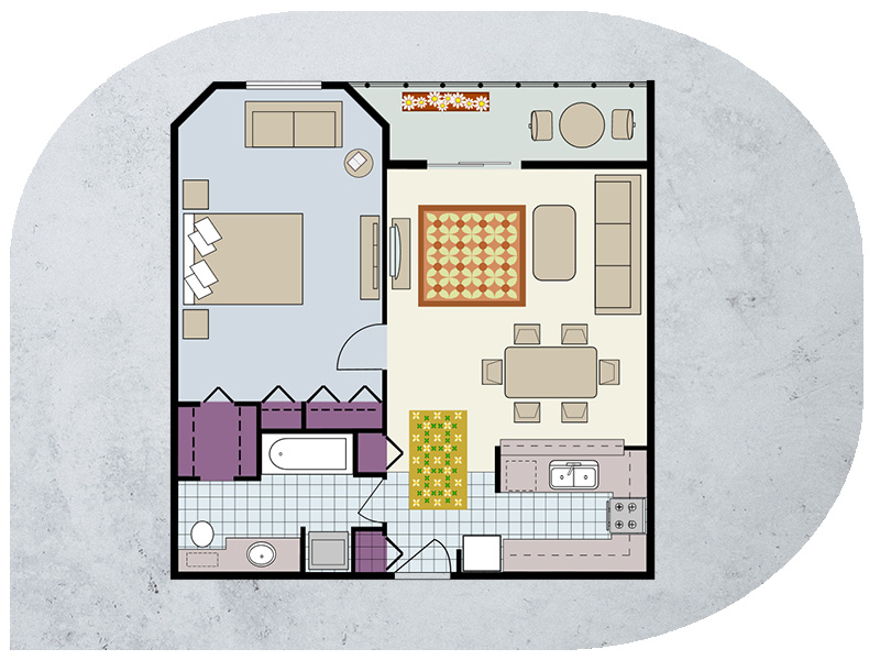 Makler App, Wohnungsmaße, Grundrisse.