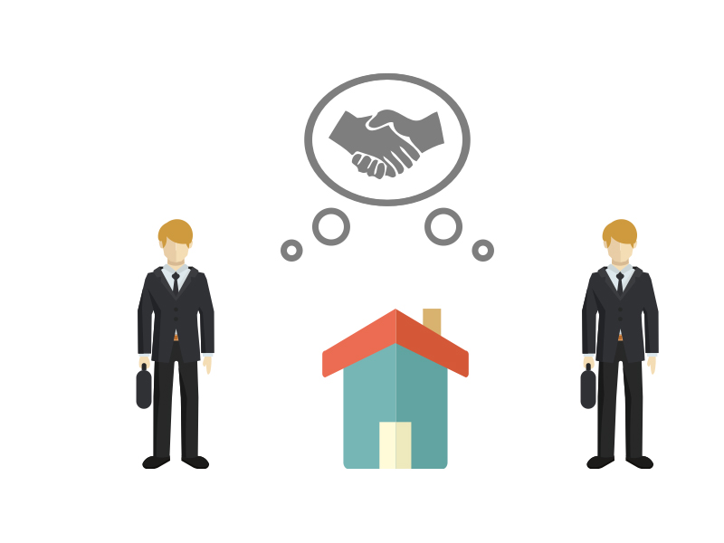 Gemeinschaftsgeschäfte, Makler