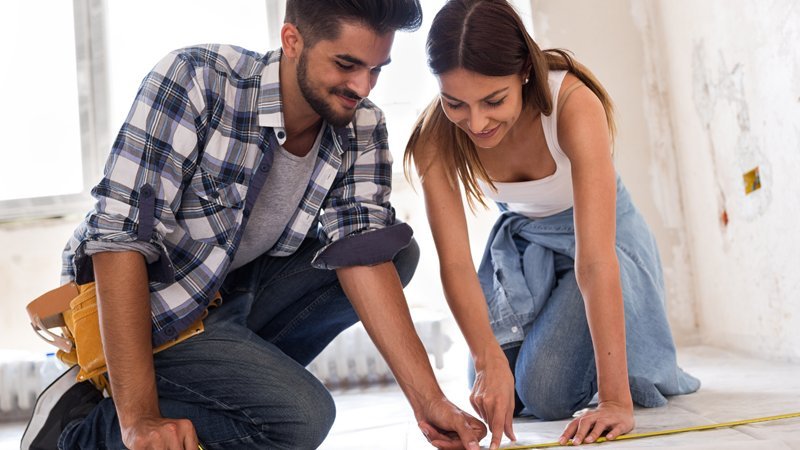 Wohnfläche, ausmessen, Wohnfläche berechnen, 